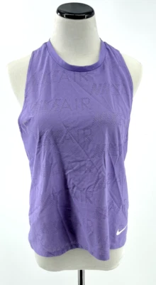 NIKE AIR Dri-Fit Racerback Sleeveless Purple Tank Top Women's Size Medium - Image 1 of 4