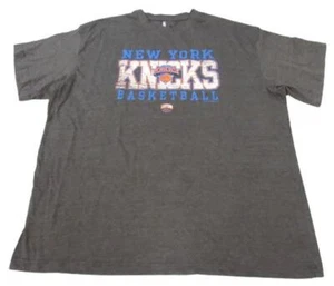 New York Knicks Mens Sizes 2XL-3XL-4XL-5XL-6XL-Tall Distressed Majestic Shirt - Picture 1 of 5