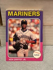 Ken Griffey Jr. 💎1991 Seattle Mariners PROMO Card HOF 75' MARINERS!  SPR1