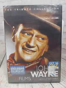 John Wayne: Tribute Collection (DVD, 2011, 4-Disc Set) 25 Filme + Dokumentarfilm NEU - Bild 1 von 8