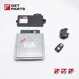 08-10 BMW E60 528 N52 MSV80 ECU Set Ignition Key Set Kit DME 12147594483 OEM - Bild 1 von 10