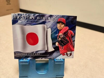 Shohei Ohtani 2022 Topps PRISTINE BORDERS Japan Insert Card #PB13 LA Angels - Image 1 of 2