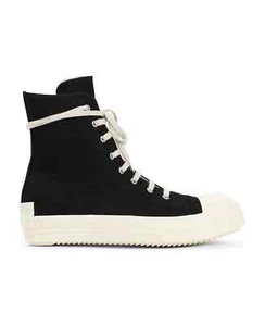 Rick Owens Hollywood DRKSHDW High Sneaker Black Milk Men's - Picture 1 of 5