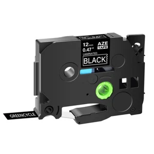 1 pieza compatible con cinta de etiqueta blanca sobre negra Brother TZe TZ335 PT-D200 H110 12 mm - Imagen 1 de 9