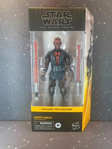 2022 Star Wars Black Series 6 inch Darth Maul Clone Wars C 8/9 Cover