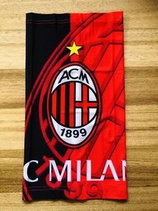 AC MILAN FC Neck Gaiter Face Scarf Tube Bandana Balaclava Cover Snood Scarf - Picture 1 of 3