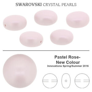 Superior PRIMERO 5860 Crystal Coin Pearls Beads * Pastel Colors & All Sizes