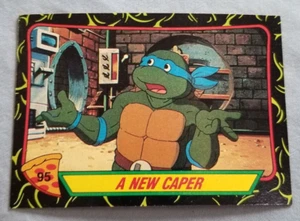 1989 Topps Teenage Mutant Ninja Turtles Trading Card #95 A New Caper - Picture 1 of 1