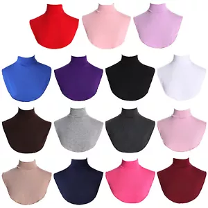 Mujeres Cuello Falso Prenda para el torso Ropa Cuello Falso Accesorios Calentador Regalo Desmontable - Imagen 1 de 21