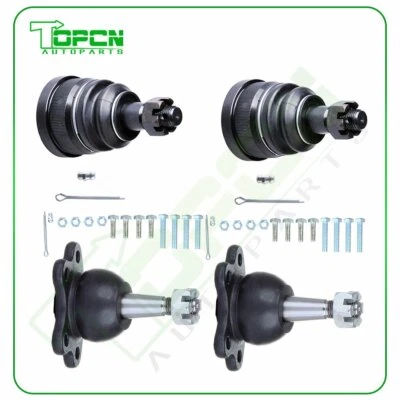 4pcs Lower Upper Ball Joints Kit Fits 1993-1998 Chevrolet C1500 Suspension Kits - Image 1 of 4