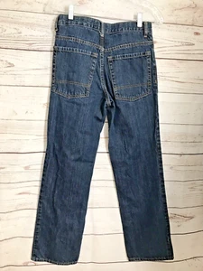 BOYS OLD NAVY STRAIGHT FIT JEANS BLUE DENIM PANTS YOUTH SIZE 16 - Picture 1 of 6