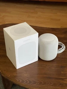 Haut-parleur Apple HomePod MQHV2J/A A1639 Dolby Atmos Blanc - Afbeelding 1 van 3