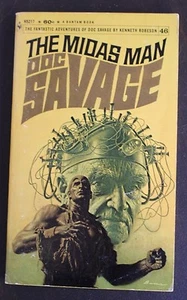 DOC SAVAGE #46 BANTAM 5217 THE MIDAS MAN by KENNETH ROBESON BAMA CVR VG+ - Picture 1 of 2