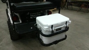 Yeti Roadie 20 golf cart hitch cooler carrier fits 2" receiver Yamaha Ez-go - Picture 1 of 8