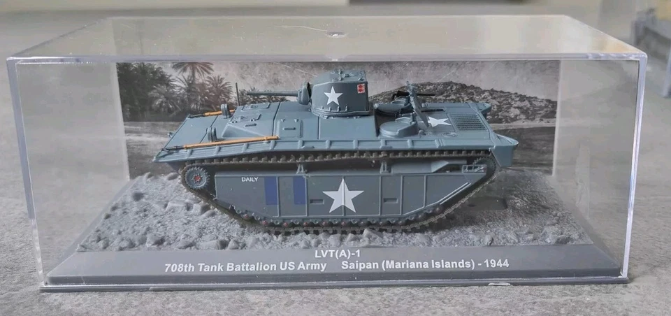 Altaya LVT(A)-1 708th Tank Battalion US Army Saipan (Mariana Islands) 1944 1/72 - Image 1 of 1