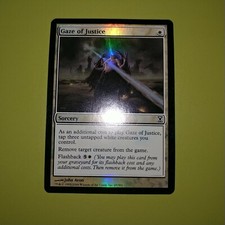FOIL Gaze of Justice x1 Time Spiral 1x Magic the Gathering MTG