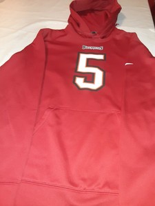 tampa bay buccaneers nike moletom com capuz