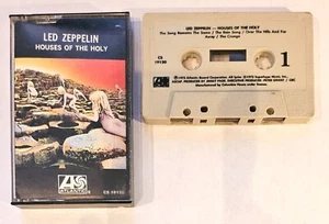 Led Zeppelin Houses Of The Holy Cassette Atlantic CS 19130 VERY GOOD 1220 - Picture 1 of 2