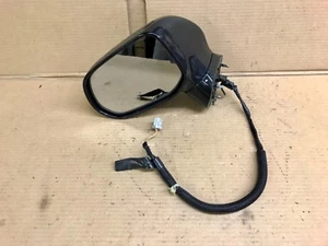 2007 Honda Civic 4dr LF driver front door Black outside mirror 06 07 08 09 10 11 - Picture 1 of 5