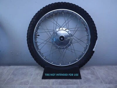 Honda SL175 1972 Motosport H669) llanta delantera cromada 19 pulgadas Foto 1 de 4