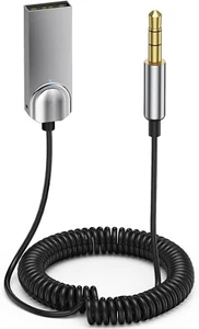 RICEVITORE AUDIO BLUETOOTH AUX JACK 3,5MM DC TV HIFI STEREO MUSICA DONGLE - Afbeelding 1 van 10