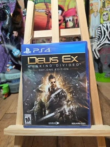 Deus Ex: Mankind Divided - Edición Día Uno PlayStation 4 PS4 Nuevo+Sellado de Fábrica - Imagen 1 de 2