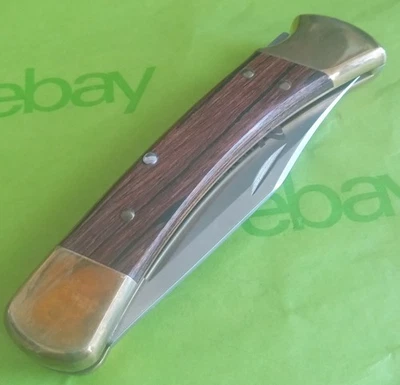  Buck 110  Lockback Folding Hunter Knife - Image 1 of 4