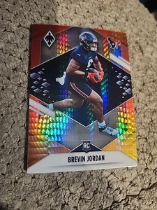 2021 Panini Phoenix - Fire Burst #181 Brevin Jordan RC - Foto 1 di 2