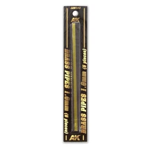 AK Interactive - Brass Pipes 1.0mm, 5 Units AK9109 - Picture 1 of 4