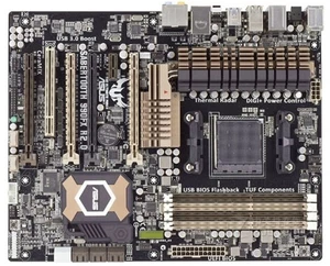 ASUS SaberTooth 990FX R2.0 AM3+ support FX4100 6120 8370 9590 CPU Motherboard - Picture 1 of 2