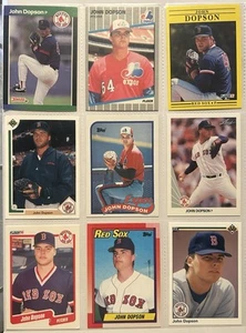 13 tarjetas de béisbol de John Dopson - Imagen 1 de 4