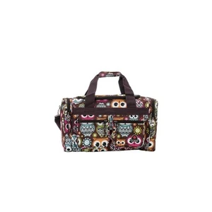 Rockland 19 Inch Tote Bag Owl One Size Luggage Travel - Picture 1 of 6