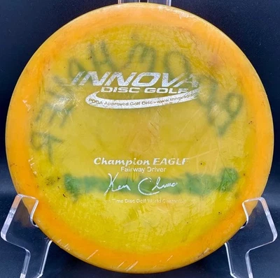 Innova Champion Eagle-L RARE 11x “Eleven Time” PFN KC Patent # Classic Disc Golf - Image 1 of 4