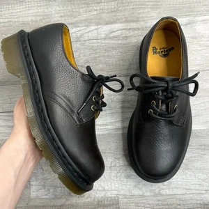 Zapatos con cordones Dr. Martens Oxford negros de cuero negro para mujer 5 - Imagen 1 de 8