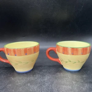 2 Pfaltzgraff Napoli 3 1/2” T 18oz Over Sized Coffee Mug - Picture 1 of 9