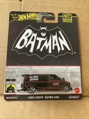 HOT WHEELS Pop Culture- Batman - 1985 Chevy Astro Van - Combined Postage - Image 1 of 2