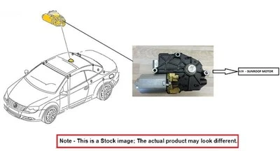 SUNROOF/MOONROOF MOTOR 70450TLAA01 For 2017 HONDA CR-V - Image 1 of 4