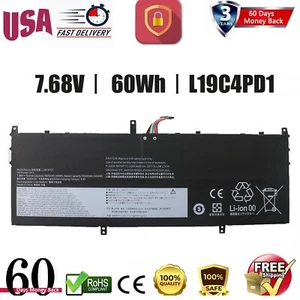 ✅L19C4PD1 Battery for Lenovo Yoga C640-13IML LTE IdeaPad Yoga 6-13ARE05 L19D4PD1 - Picture 1 of 8