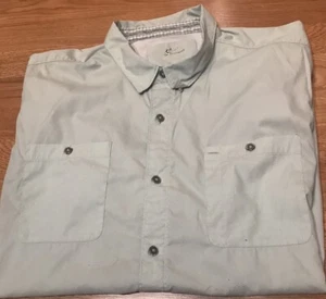 Johnny Morris World Wide Sportsman Fishing Shirt Men’s Sz 3XL SS Vented *Flaw* - Picture 1 of 10