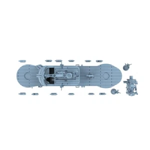 SSMODEL 1/200 Model Super Detail Up Sets Gato Class Submarine For Trumpeter83524 - Bild 1 von 3