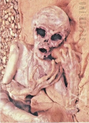 X FILES SEASON 2  P4 PROMO CARD P4 BY TOPPS - Image 1 of 2