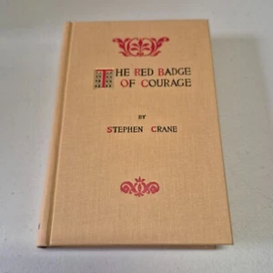 The Red Badge of Courage. Stephen Crane. First Edition Library in SC / VGC - Picture 1 of 6