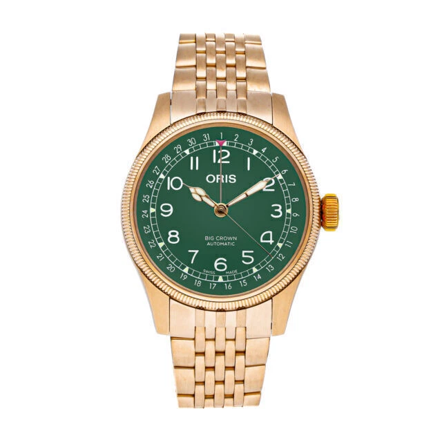Oris Big Crown Pointer Date Green Men's Watch - 01 754 7741 3167-07 8 20 01