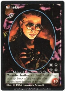 Anneke Toreador Jyhad V:TES VTES Vampire CCG - Picture 1 of 1