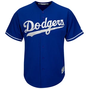 MLB Béisbol Camiseta los Angeles L. A. Dodgers Azul Road Cool Base Majestic - Imagen 1 de 5