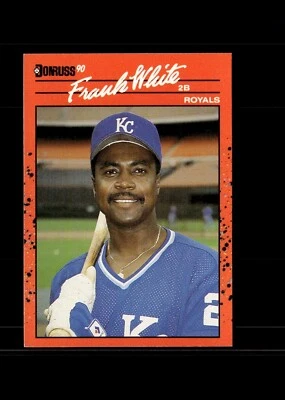 1990 Donruss - Frank White #262 - Image 1 of 2