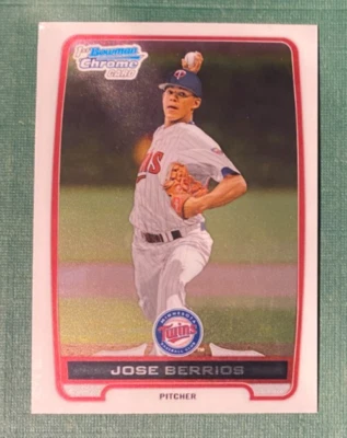 2012 Bowman Chrome Draft Prospect #BDPP16 Jose Berrios Toronto Blue Jays - Image 1 of 2