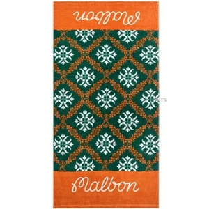 Malbon Vacation Club Golf Towel 100% Cotton Soft Golf Tour Beach Towel Green - Picture 1 of 1