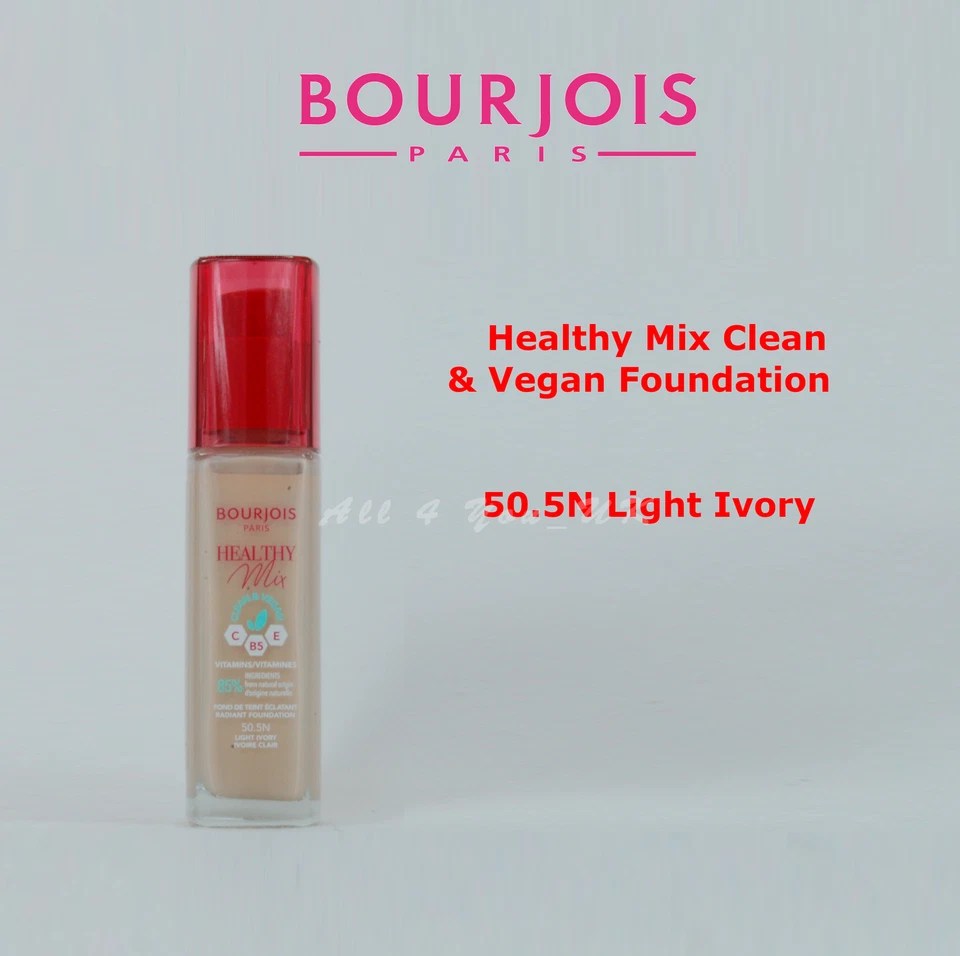 Bourjois Healthy Mix Clean & Vegan Foundation - 50,5N Light Ivory