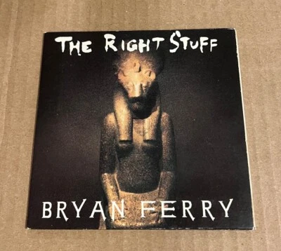Bryan Ferry - The Right Stuff RARE import CD single w/ dub mix & edit Foto 1 de 3